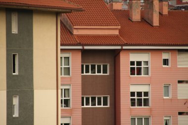 Bilbao şehrinin şehir manzarası