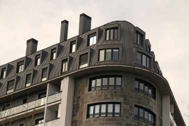 Bilbao şehrinin şehir manzarası