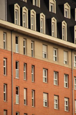 Bilbao şehrinin şehir manzarası