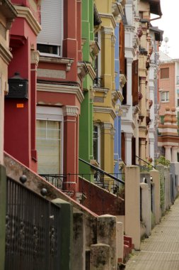 Bilbao şehrinin şehir manzarası