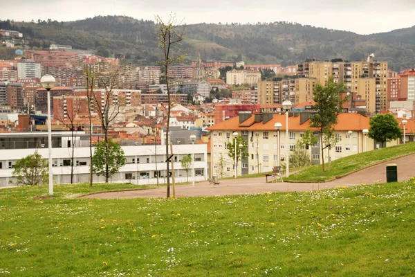 Gebäude Einem Viertel Von Bilbao — Stockfoto