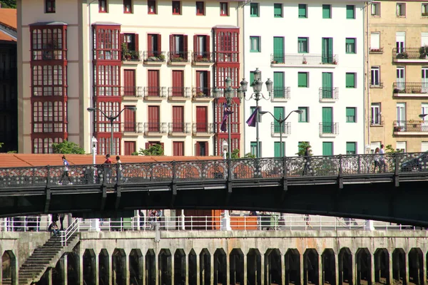 Immeuble Dans Quartier Bilbao — Photo