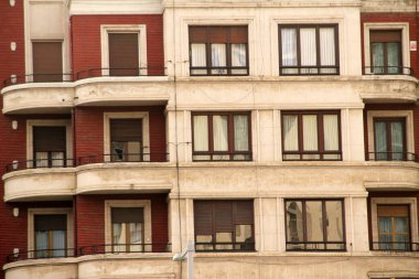 Bilbao şehir merkezinde bina