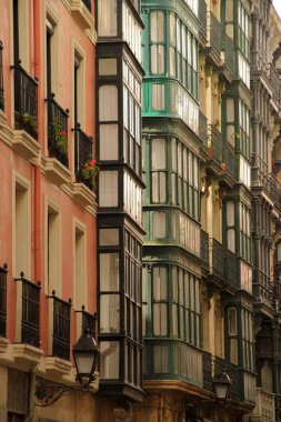 Bilbao şehir merkezinde bina