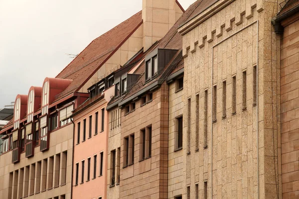 Vista Cidade Velha Nuremberga — Fotografia de Stock