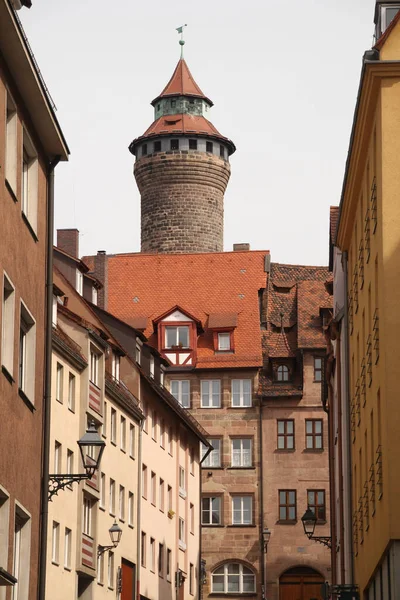 Uitzicht Oude Stad Van Nuremberg — Stockfoto