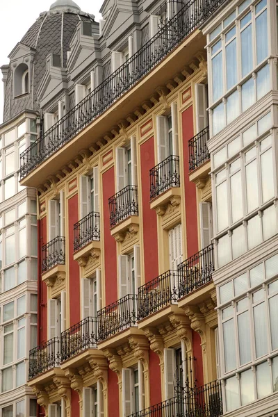 Gebäude Der Innenstadt Von Bilbao — Stockfoto