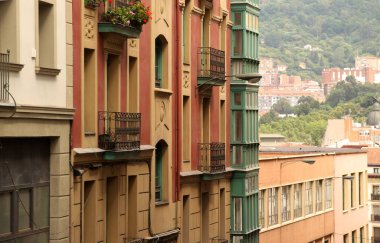 Bilbao şehrinde bina