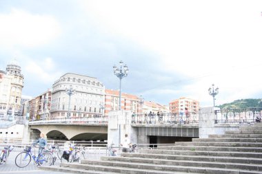 Bilbao kentinin kent manzarası