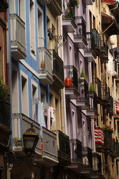 Vista Urbana Sobre Cidade Bilbau — Fotografia de Stock