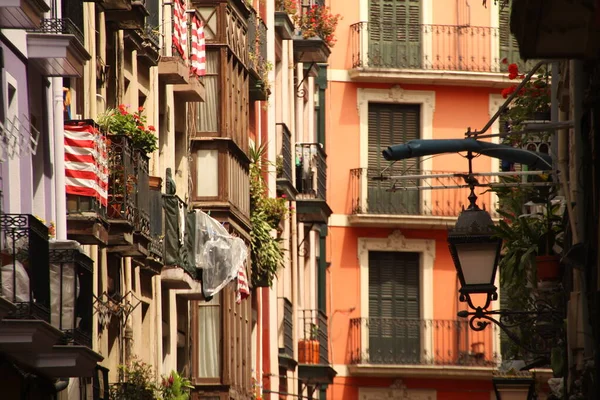 Vista Urbana Sobre Cidade Bilbau — Fotografia de Stock