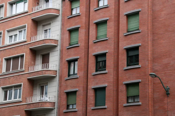 Vista Urbana Sobre Cidade Bilbau — Fotografia de Stock