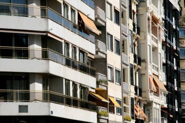 San Sebastian şehrinde şehir manzarası