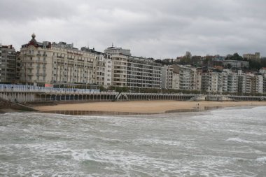 San Sebastian, İspanya şehir merkezi.