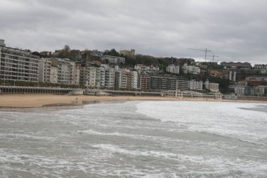 San Sebastian, İspanya şehir merkezi.