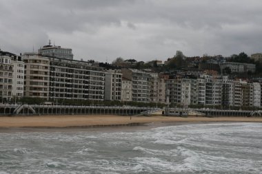 San Sebastian, İspanya şehir merkezi.
