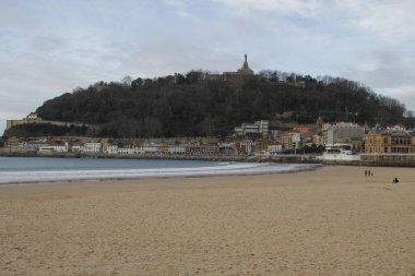 San Sebastian, İspanya şehir merkezi.
