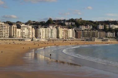 San Sebastian, İspanya şehir merkezi.