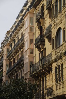 San Sebastian, İspanya şehir merkezi.