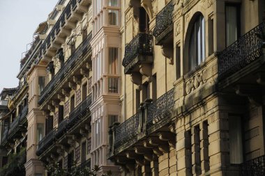 San Sebastian, İspanya şehir merkezi.