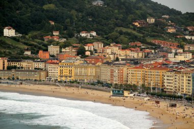 San Sebastian, İspanya şehir merkezi.