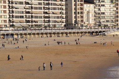 San Sebastian, İspanya şehir merkezi.