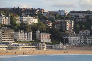 San Sebastian, İspanya şehir merkezi.