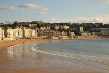 San Sebastian, İspanya şehir merkezi.