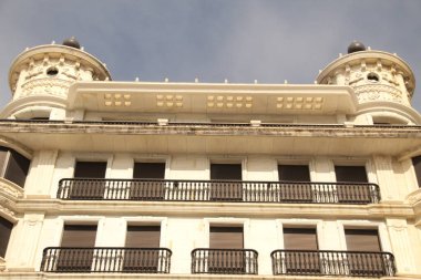 San Sebastian, İspanya şehir merkezi.