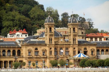 San Sebastian, İspanya şehir merkezi.