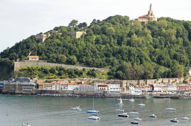 San Sebastian, İspanya şehir merkezi.
