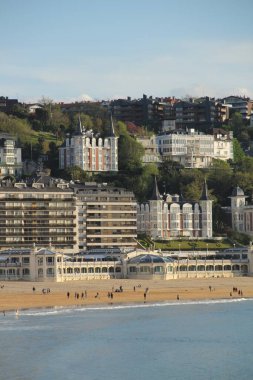 San Sebastian, İspanya şehir merkezi.