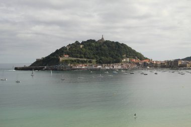 San Sebastian, İspanya şehir merkezi.