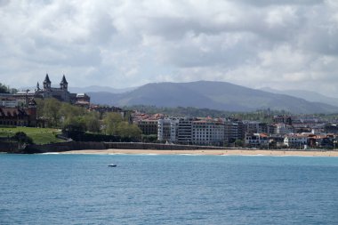 San Sebastian, İspanya şehir merkezi.