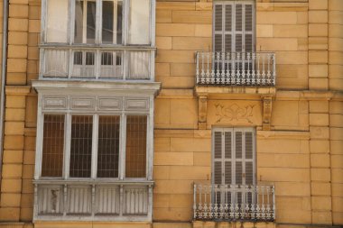 San Sebastian, İspanya şehir merkezi.