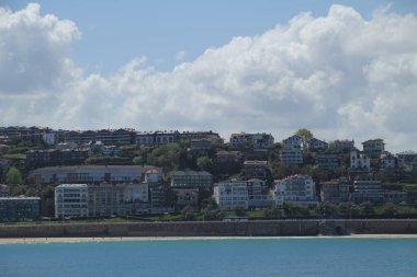San Sebastian, İspanya şehir merkezi.
