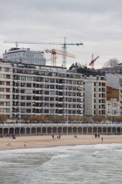 San Sebastian, İspanya şehir merkezi.
