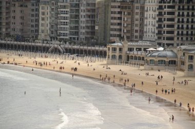 San Sebastian, İspanya şehir merkezi.