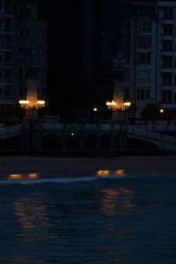 San Sebastian, İspanya şehir merkezi.