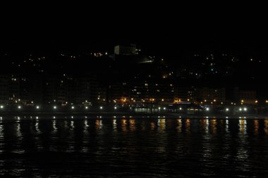 San Sebastian, İspanya şehir merkezi.