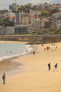 San Sebastian, İspanya şehir merkezi.