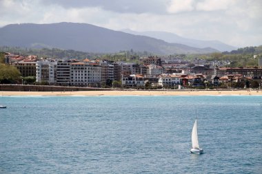 San Sebastian, İspanya şehir merkezi.