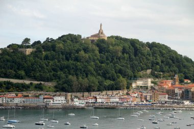 San Sebastian, İspanya şehir merkezi.