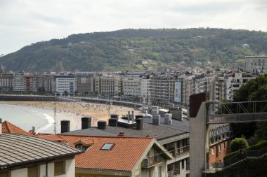 San Sebastian, İspanya şehir merkezi.