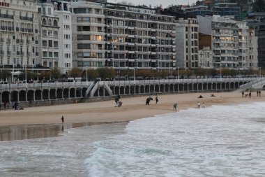 San Sebastian, İspanya şehir merkezi.