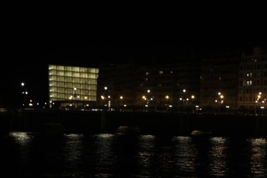 San Sebastian, İspanya şehir merkezi.