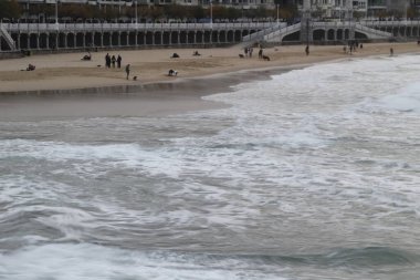 San Sebastian, İspanya şehir merkezi.