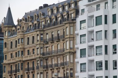 San Sebastian, İspanya şehir merkezi.