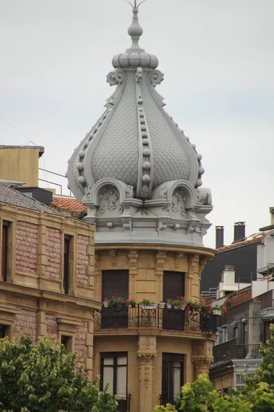 San Sebastian Şehrinde Şehir Manzarası — Stok fotoğraf