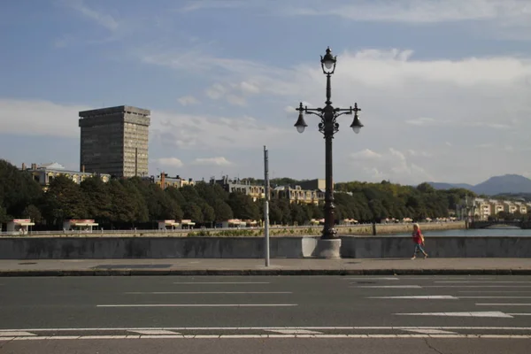 Centrum San Sebastian Hiszpania — Zdjęcie stockowe